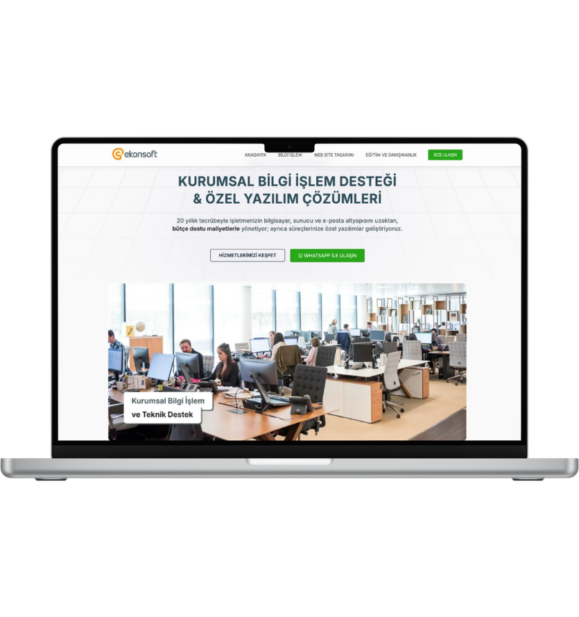 Ekonsoft - Web Site Tasarımı